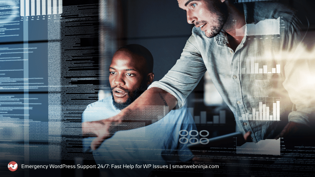 Tech support helping out website owner