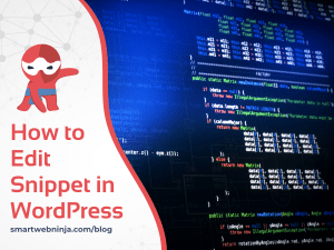How to Edit Snippet in WordPress