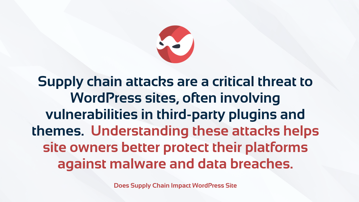 Understanding Supply Chain Attacks in WordPress