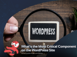 What’s the Most Critical Component on the WordPress Site