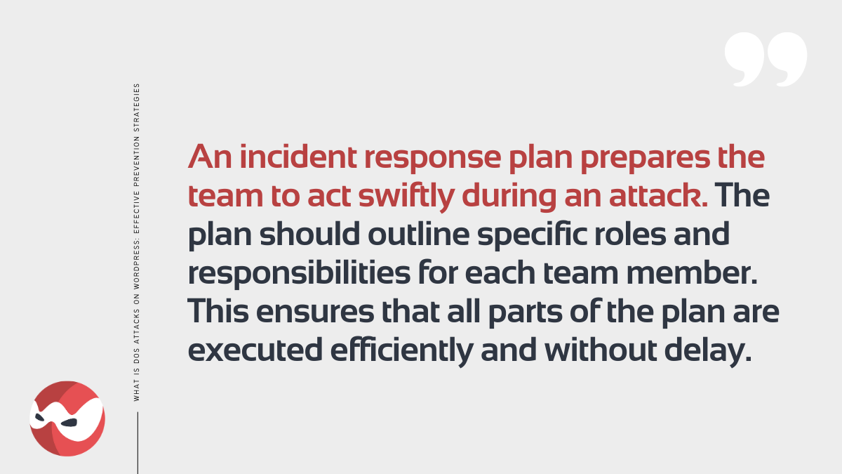 Developing an Incident Response Plan