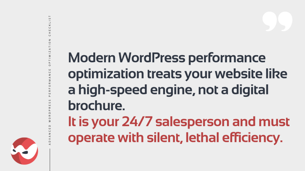 Advanced WordPress Performance Optimization Checklist - Smart Web Ninja