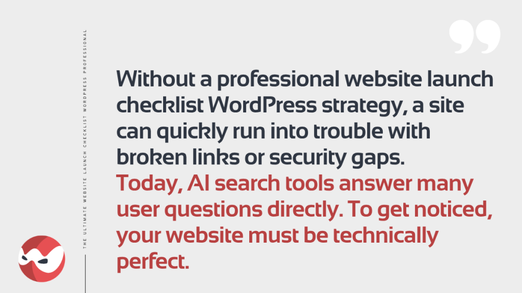 The Ultimate Website Launch Checklist WordPress Professional - Smart ...